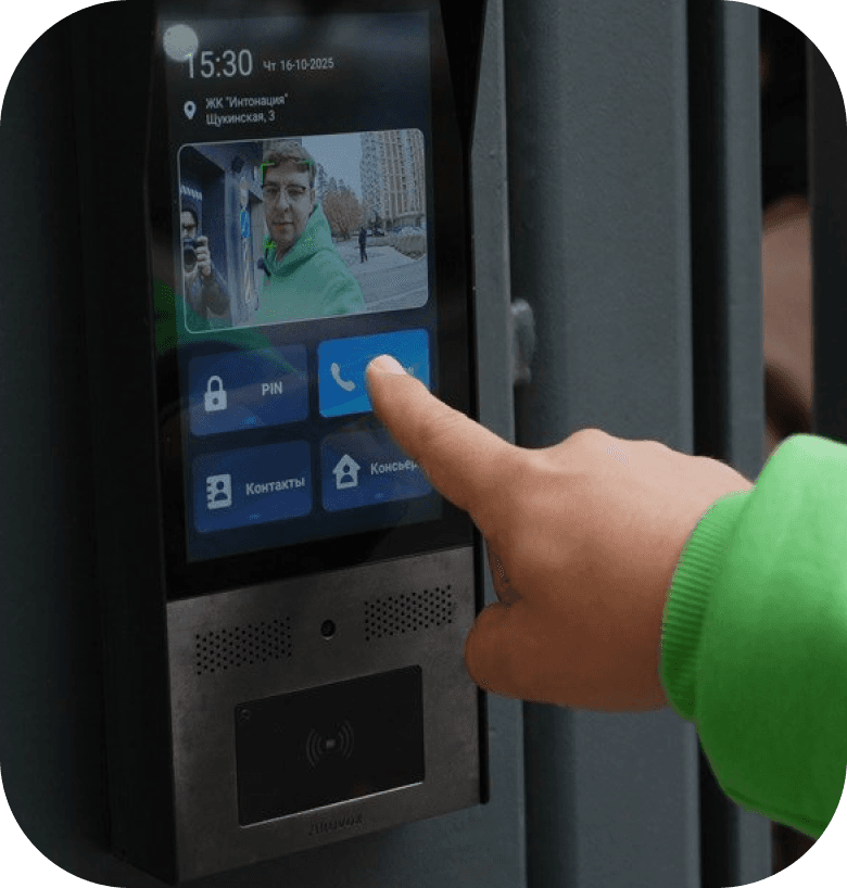 Панель домофона с интеграцией MConnect